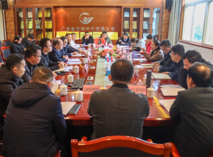 政企合力，共促發(fā)展|玉林市副市長石紅艷到我司主持召開專題研究會議